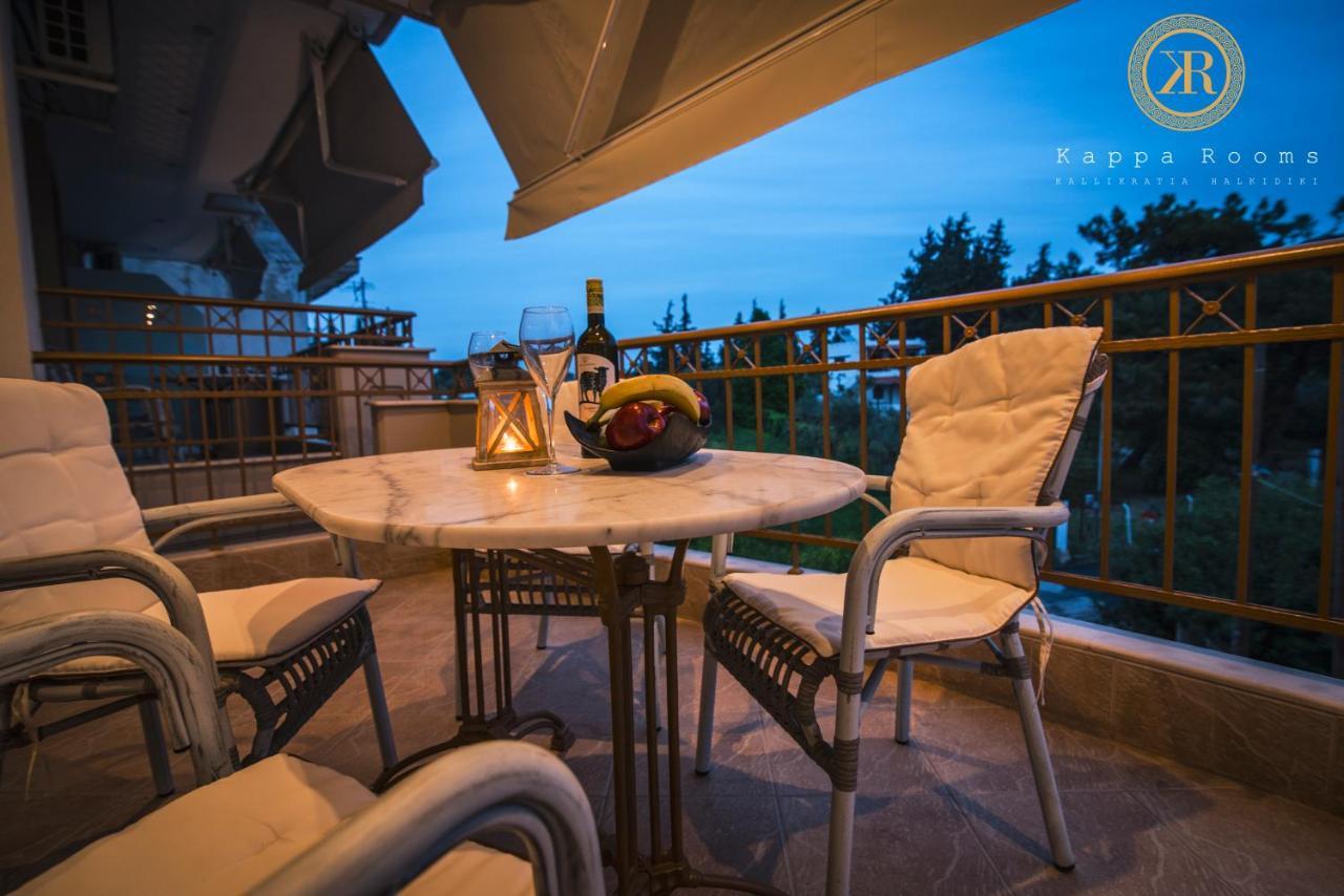Kappa Rooms Boutique Hotel Nea Kallikrateia Exteriér fotografie