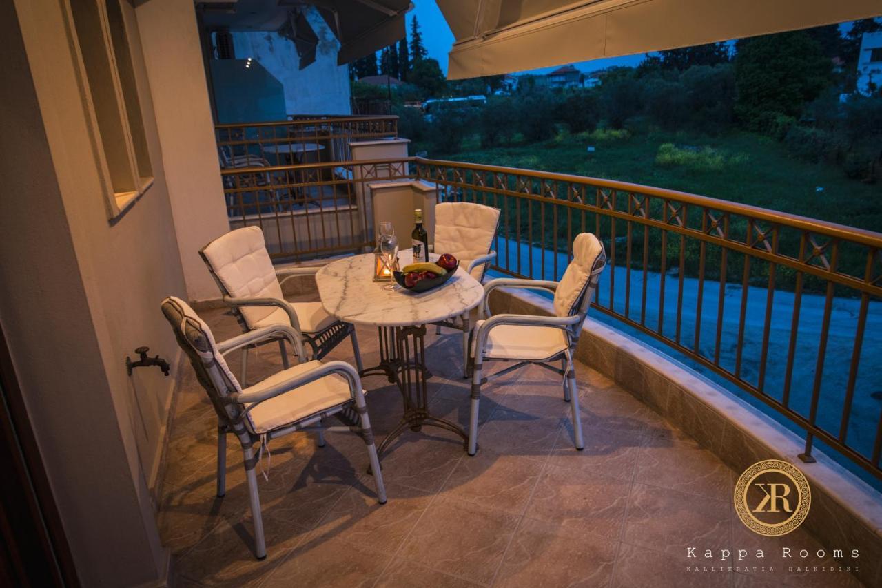 Kappa Rooms Boutique Hotel Nea Kallikrateia Exteriér fotografie