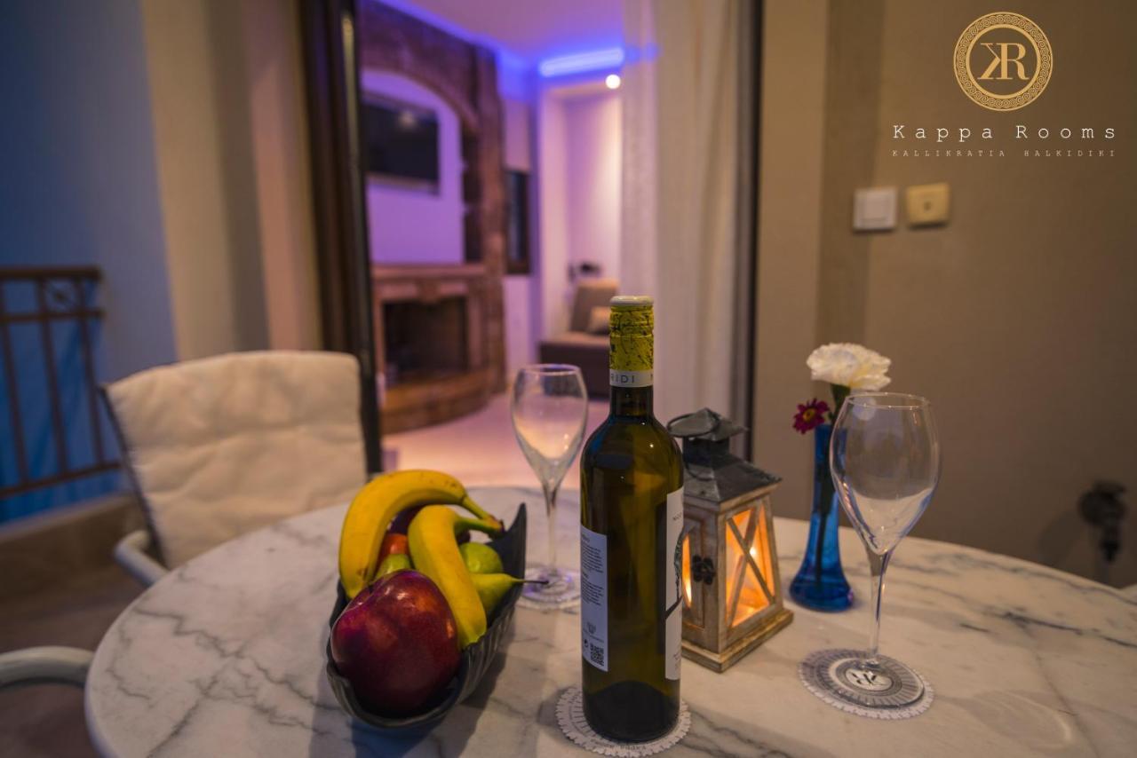 Kappa Rooms Boutique Hotel Nea Kallikrateia Exteriér fotografie