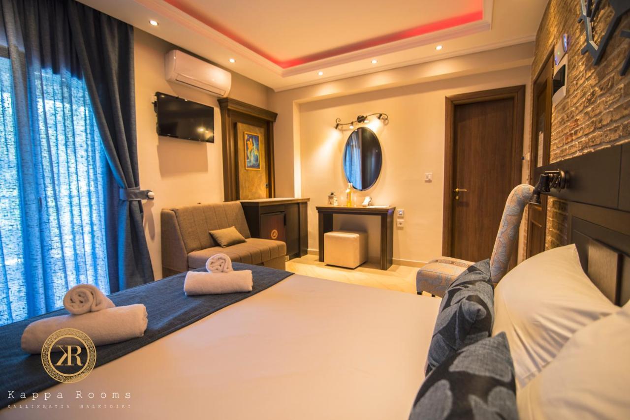 Kappa Rooms Boutique Hotel Nea Kallikrateia Exteriér fotografie